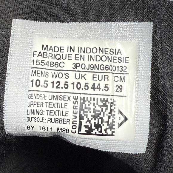 Converse All-Star Syde Street Mens 10.5 Womens 12.5 Shoes Red Mid Sneaker - Picture 9 of 9